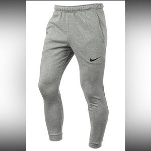 Nike Men's Dri-Fit Light Gray Joggers